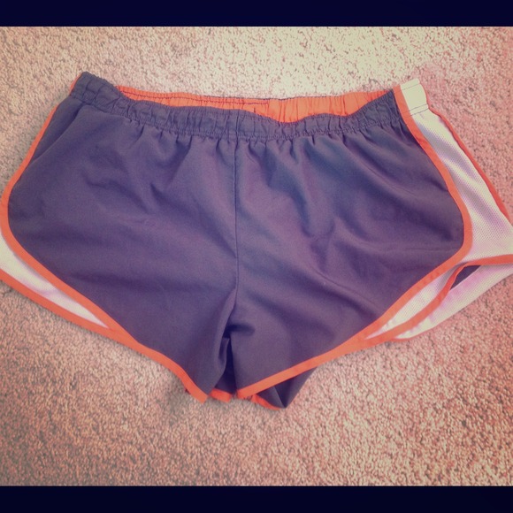 A pair of exercise shorts