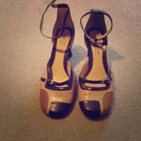 Brown heels