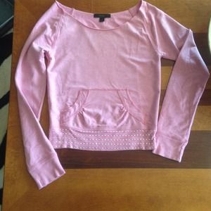 Off the shoulder sweater shirt