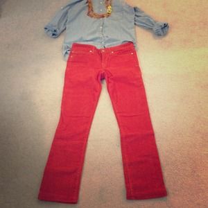 Reserved - Orange straight leg Gap cords