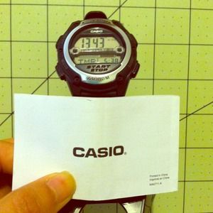 Casio work out watch