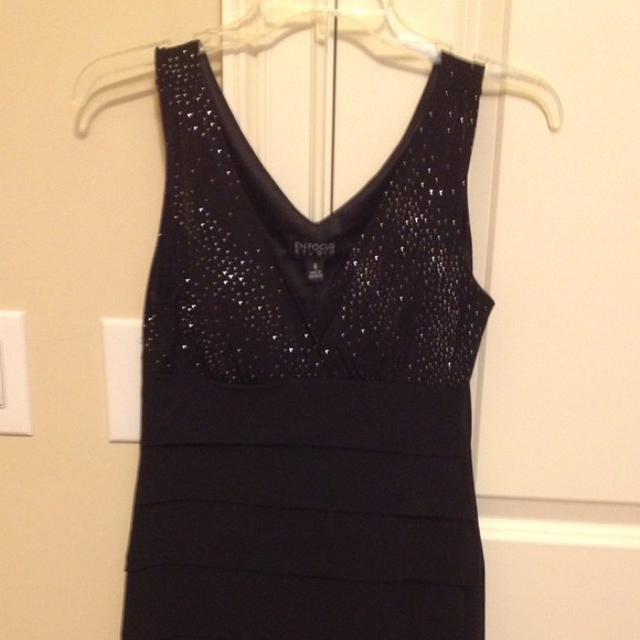 Enfocus Studios Dresses & Skirts - Blake Stretchy Material Little Black Dress.