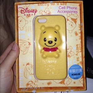 DISNEY 3D WINNIE THE POOH SOFT IPHONE 5  CASE