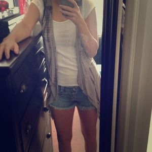 Grey and dark grey tie dye over shirt