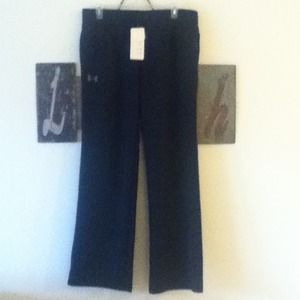 Under armour black sweatpants size L