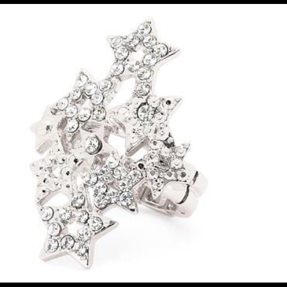 💎Genuine Crystal💎 Starry Night Statement Ring💍
