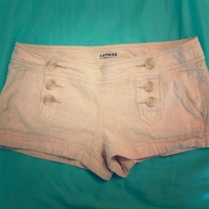 Bundle! Express Sailor Shorts + Kate Spade Studs