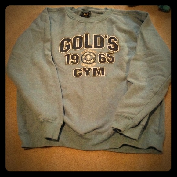 Blue golds gym sweatshirt