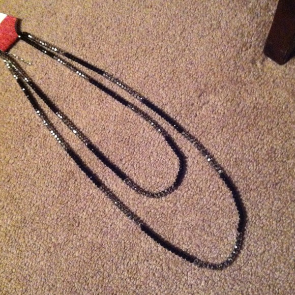 Jewelry - Black and silver necklace