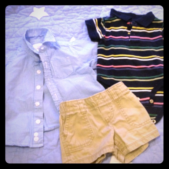 Baby Boy Clothes 0-3 mos. (prices negotiable)