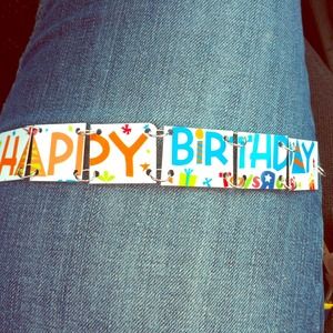 Happy Birthday Bracelet