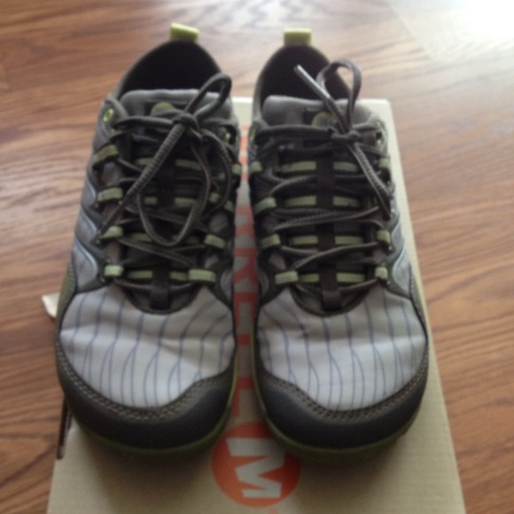 Used once Merrell running shoes