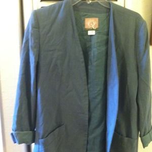 Teal blazer