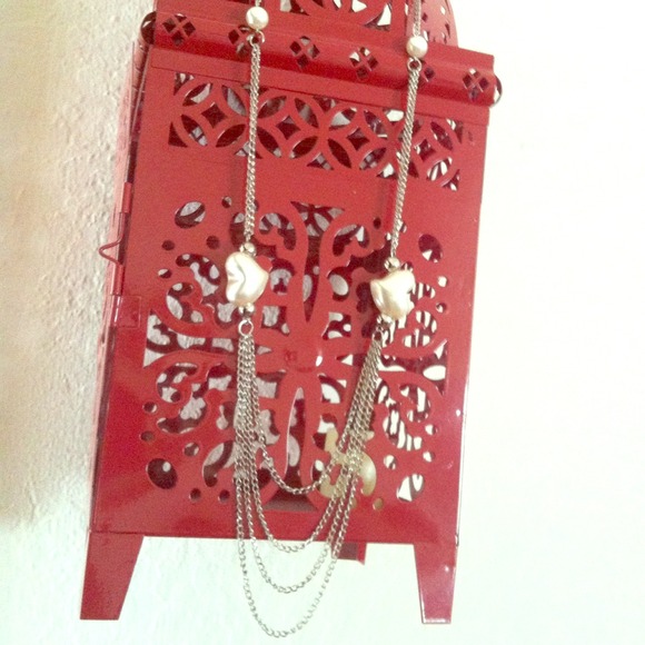 *Sold in bundle* Long Heart Necklace