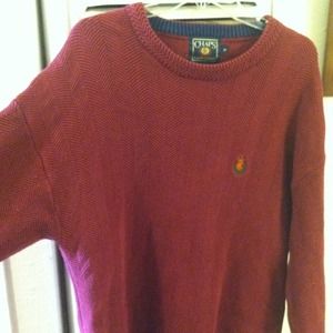 Burgundy Ralph Lauren sweater