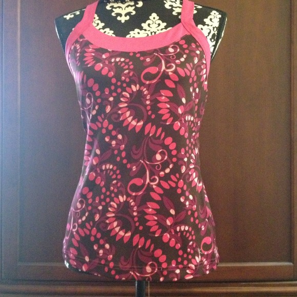 🎀Yoga pant suit Brown & Pink🎀