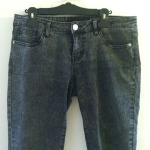 Dark acid wash jeans forever21