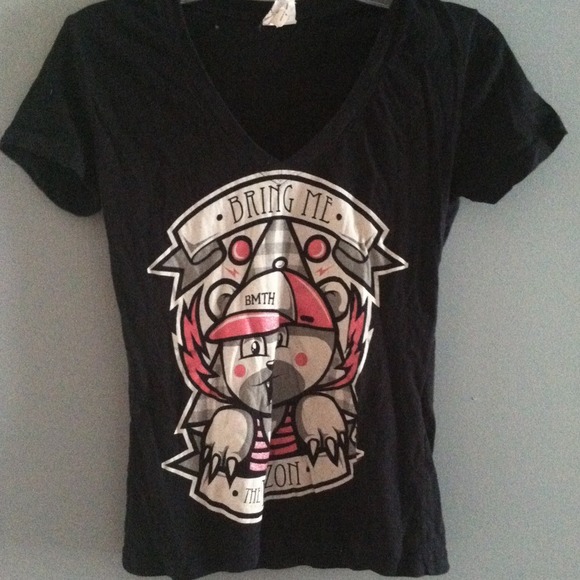 BMTH Black V Neck