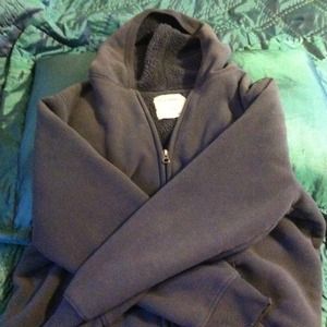 Old Navy fleece jacket. Dark grey