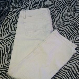 Lilly Pulitzer white straight leg jeans