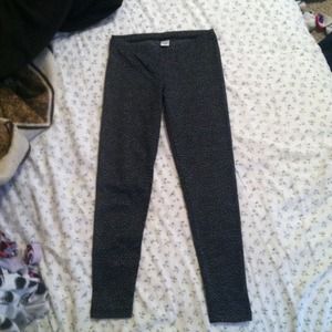 Animal print leggings, worn once.