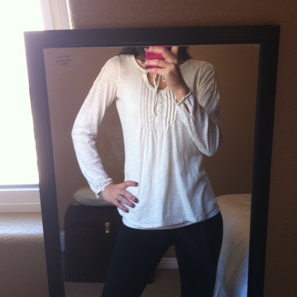 Lucky brand cream tee