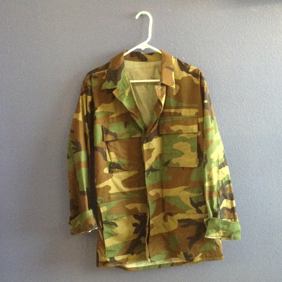 Camo jacket SOLD
