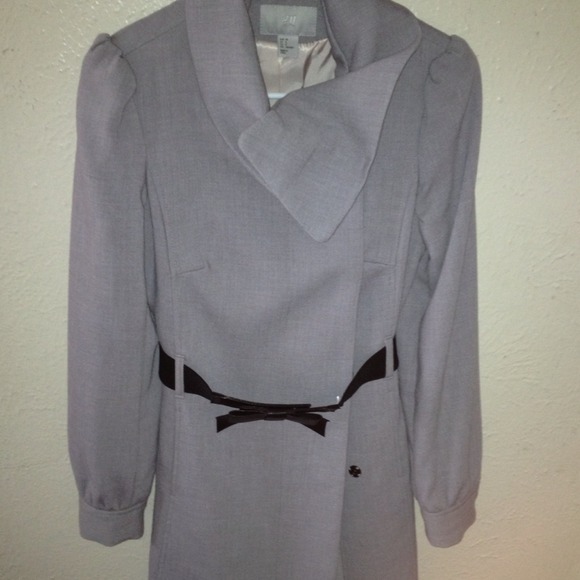 Grey coat from h&m
