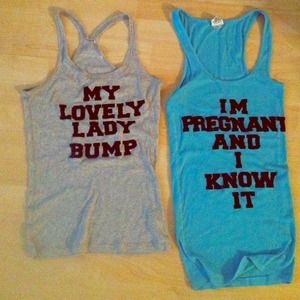 Pregnancy tank tops