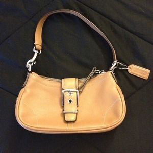 Coach Small Tan Leather Bag