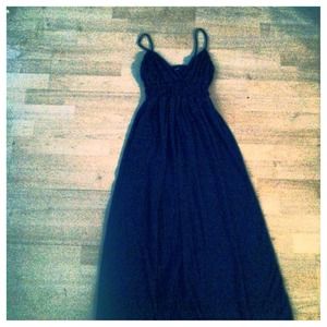 💙TRADED❤ Black Maxi Dress