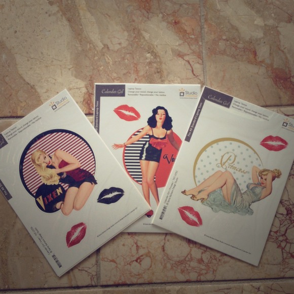 Pinup Girl Laptop Sticker Bundle
