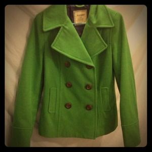 Green Pea Coat