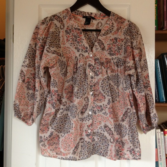 Bohemian artist blouse