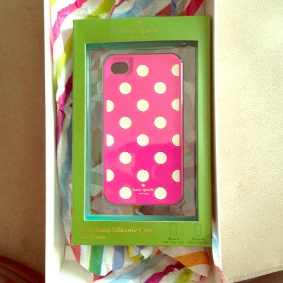 **hold**Kate Spade New York IPhone 4 silicone case