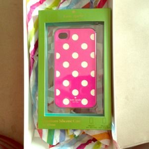 **hold**Kate Spade New York IPhone 4 silicone case