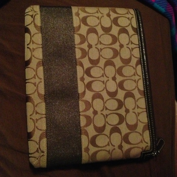 Authentic Coach iPad case!