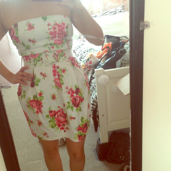 Flower dress.