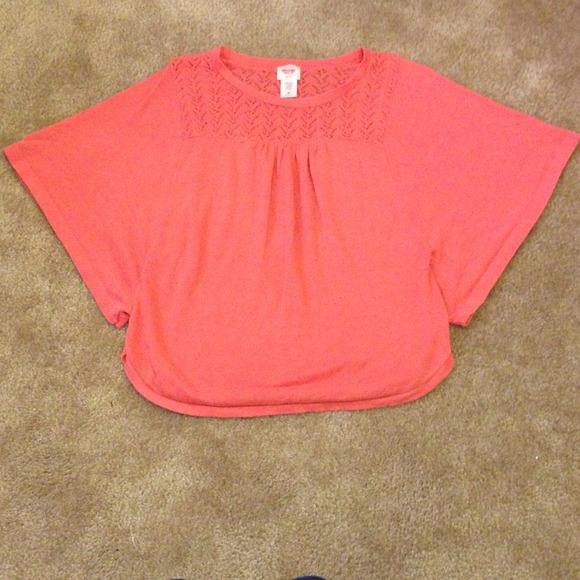 🚫Trade🚫 Coral knit top