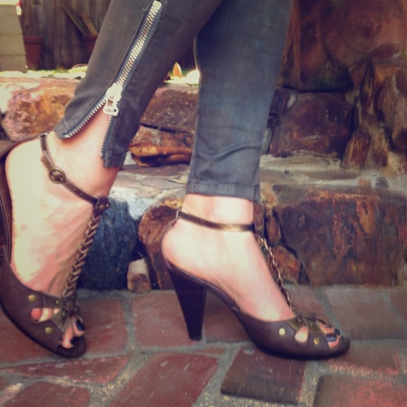 Studded Heels