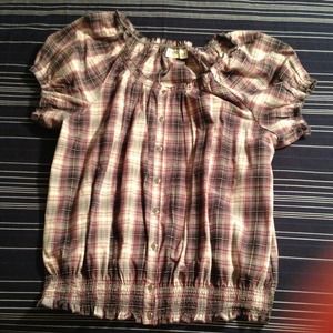 Cato plaid shirt never worn, just tried on.