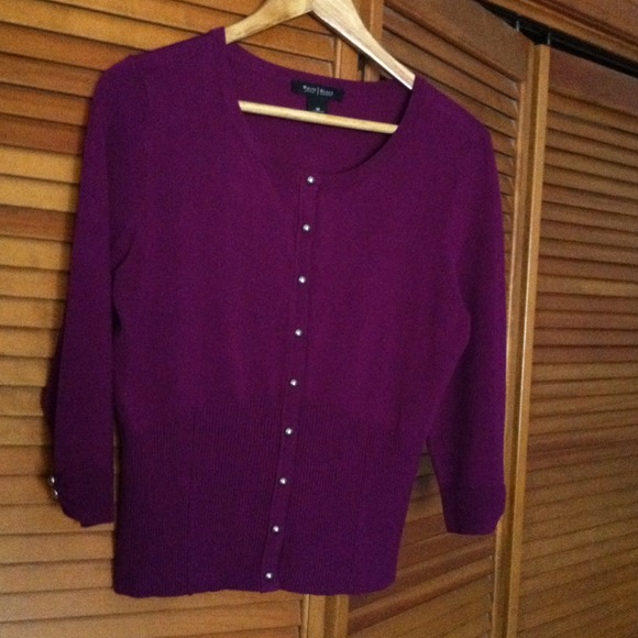 3/4-sleeve cardi