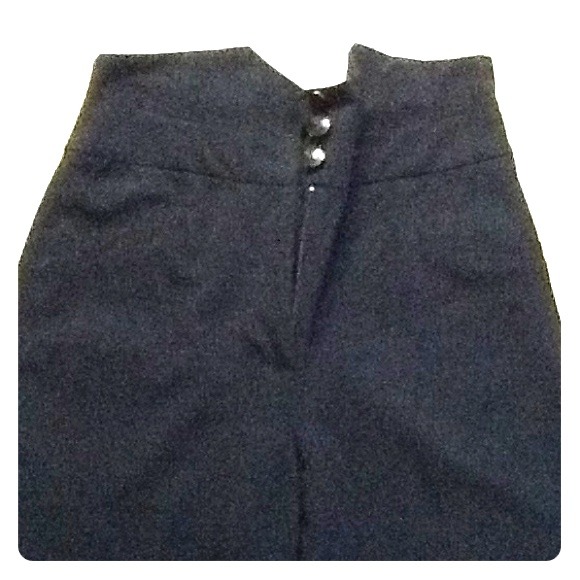 $$ Reduced$$ Kensie high waist wide leg blk pants