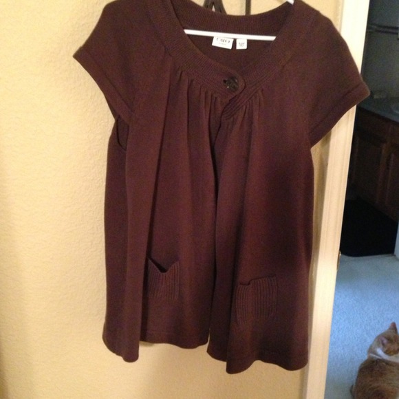 Cato brown over shirt/vest