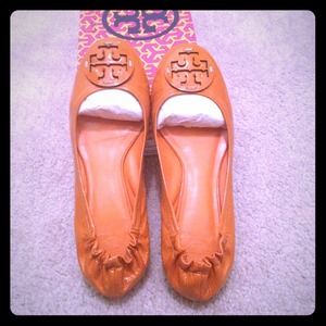 🚫SOLD!!! Authentic ToryBurchPatentRevaBalletFlats