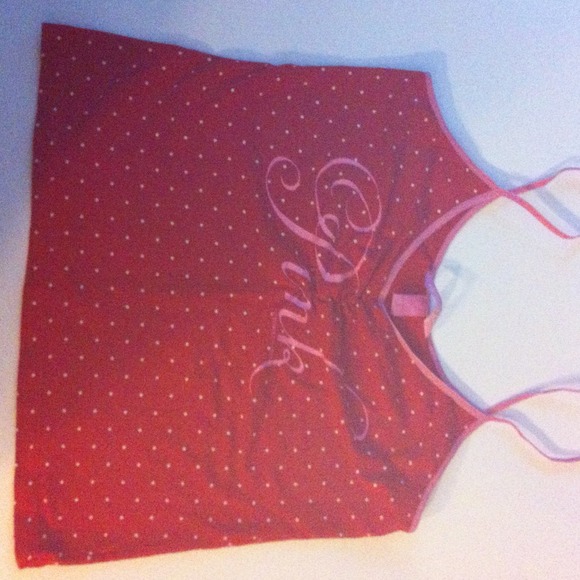 Cute Victorias Secret Pink spaghetti strap shirt