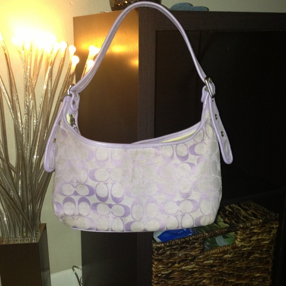Purple coach purse 💥REDUCED TO $40💥