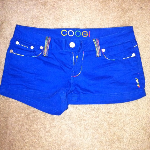 Blue Coogi Shorts