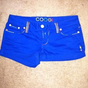 Blue Coogi Shorts