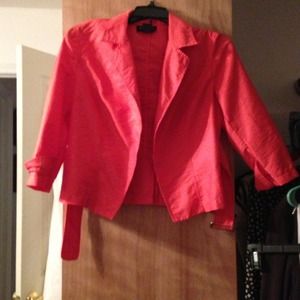 Coral blazer
